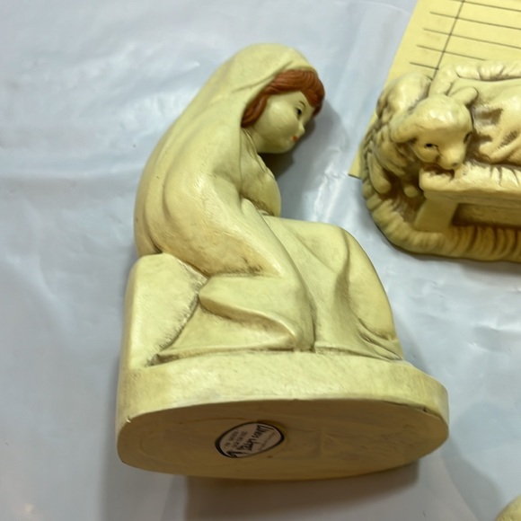 Lund’s Lites 3 piece Holy family Nativity SET MARY JOSEPH JESUS Christmas WA USA - Picture 3 of 16